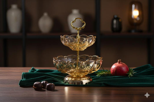 Golder Dessert Set