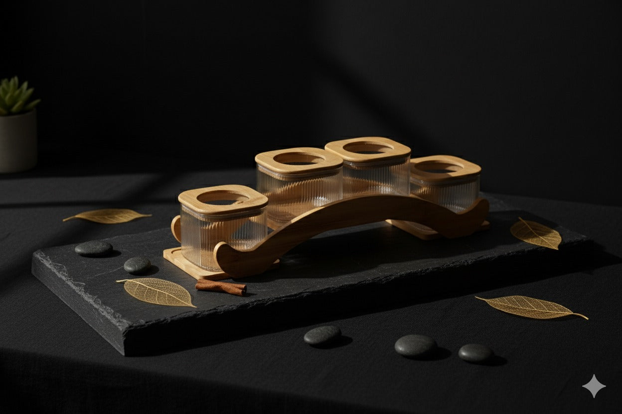 Bamboo Bliss Jar Set